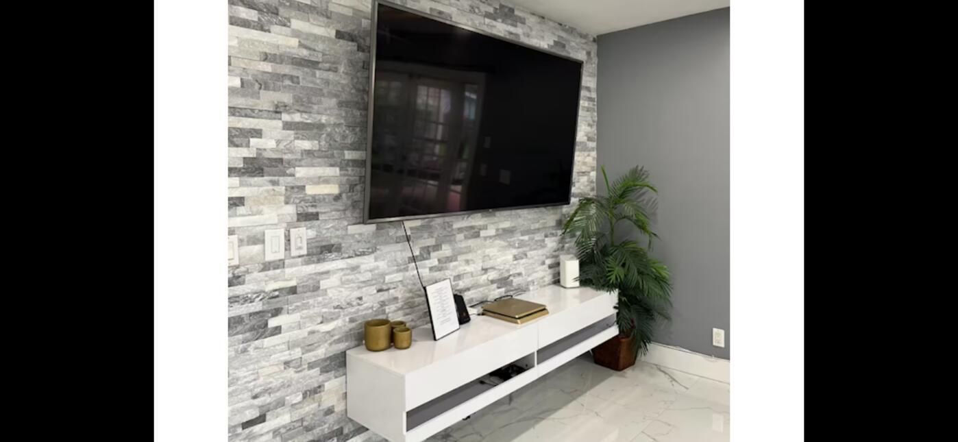 Family Room Accent Wall