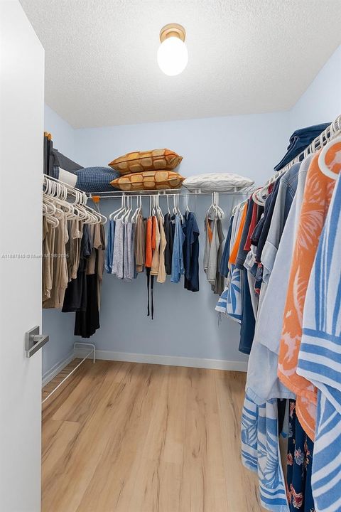 Master walking closet