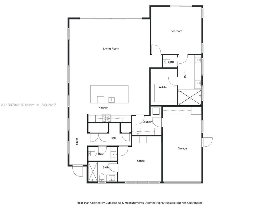 На продажу: $2,250,000 (2 спален, 2 ванн, 1742 Квадратных фут)