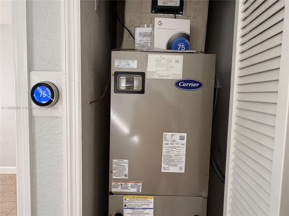 New Carrier AC under warranty