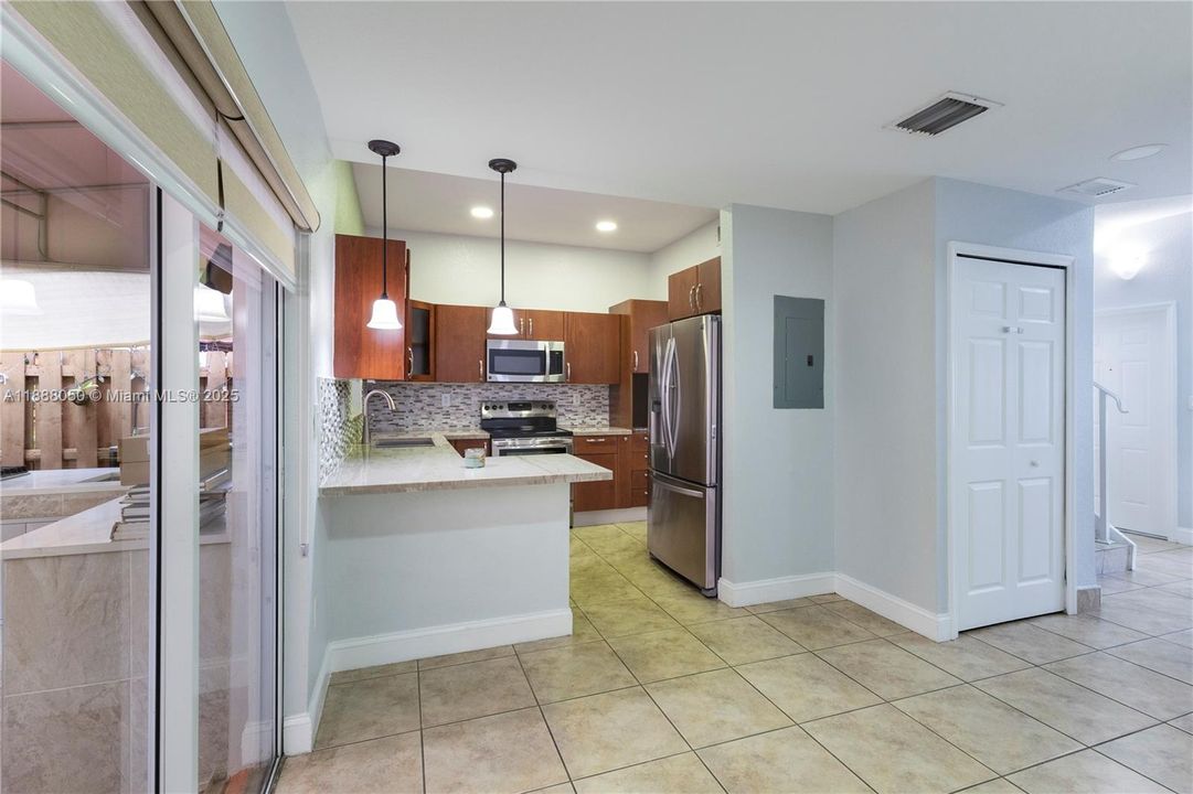 Kitchen from dinning room
