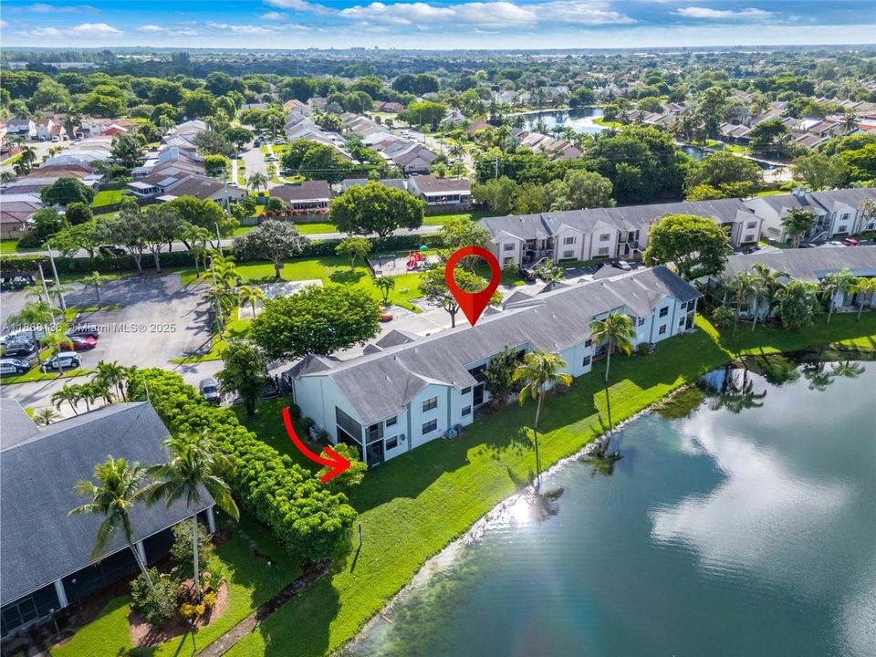 CORNER, 1ST FLOOR, WATERFRONT UNIT WITH NO BACK NEIGHBORS