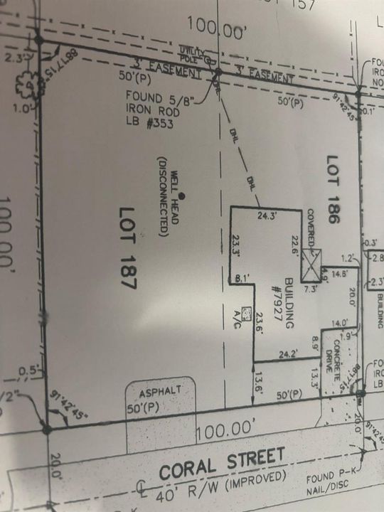 7937 Coral St Land SURVEY