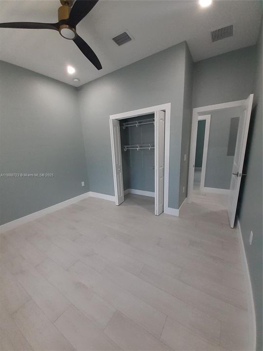 Bedroom 2 w/View to Closet