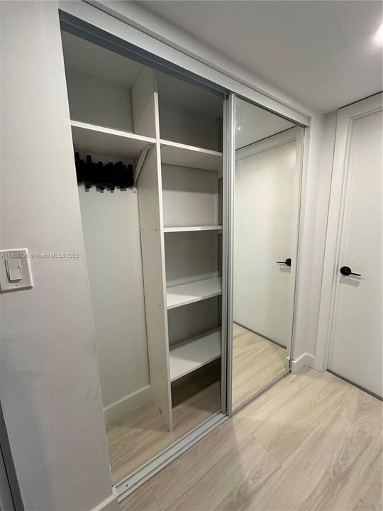 Closet system - hallway