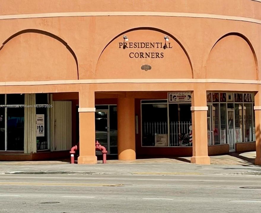 Presidential Corner front