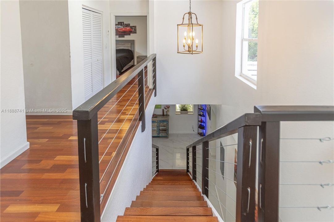 2nd floor, 2 Bedrooms, 1 full bathroom, Big closets, attic and bonus room.