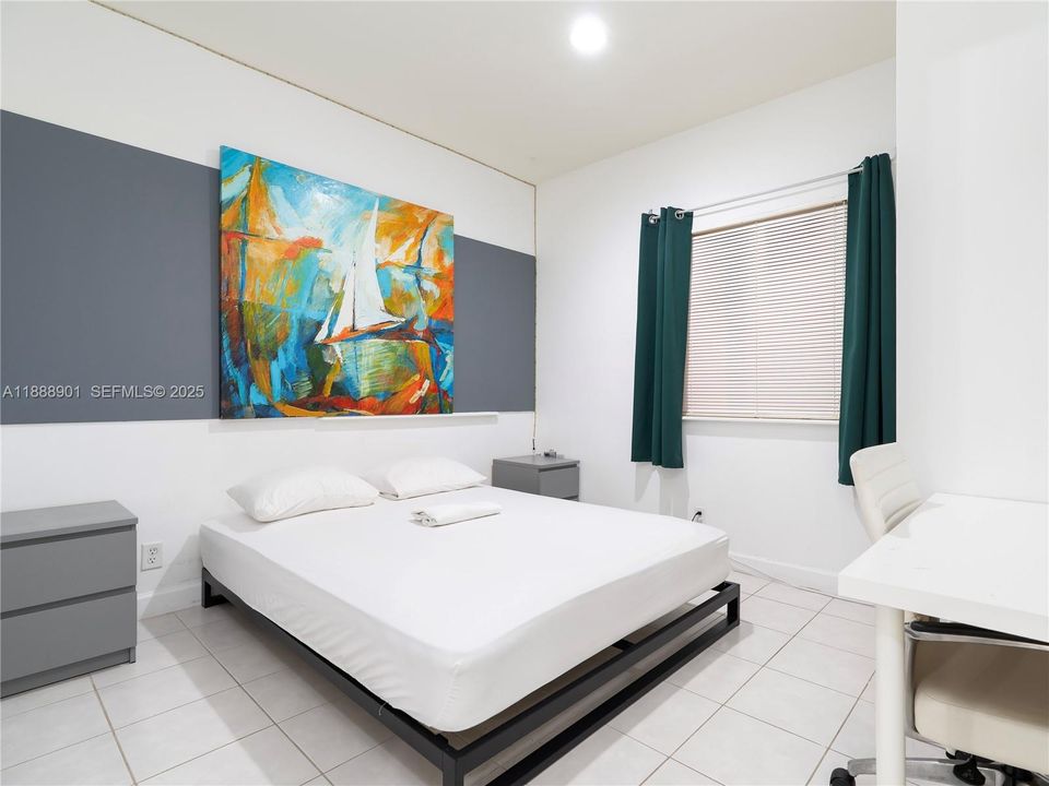 Bedroom 1, 2nd Floor Guest Apartment