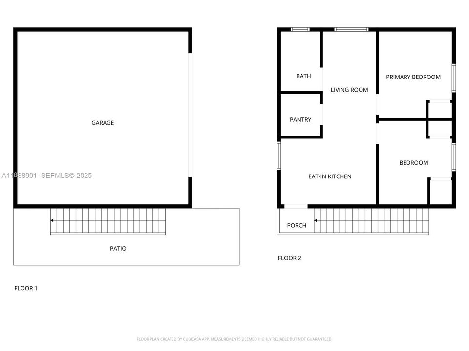 Guest House/Garage Floor Plan