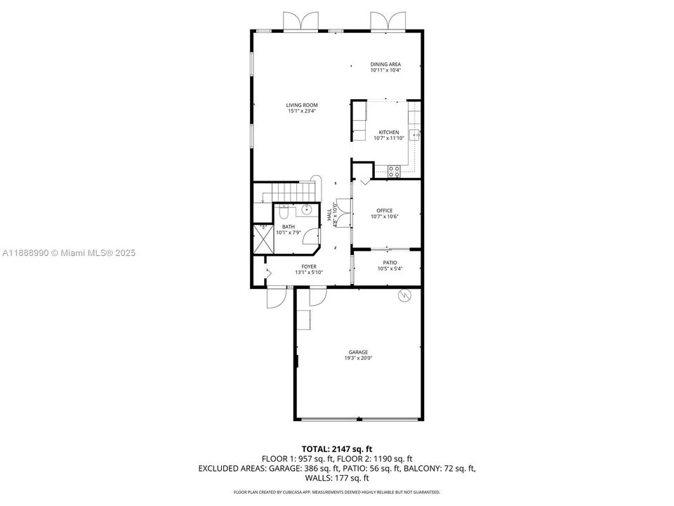 En Venta: $884,500 (3 camas, 3 baños, 2211 Pies cuadrados)