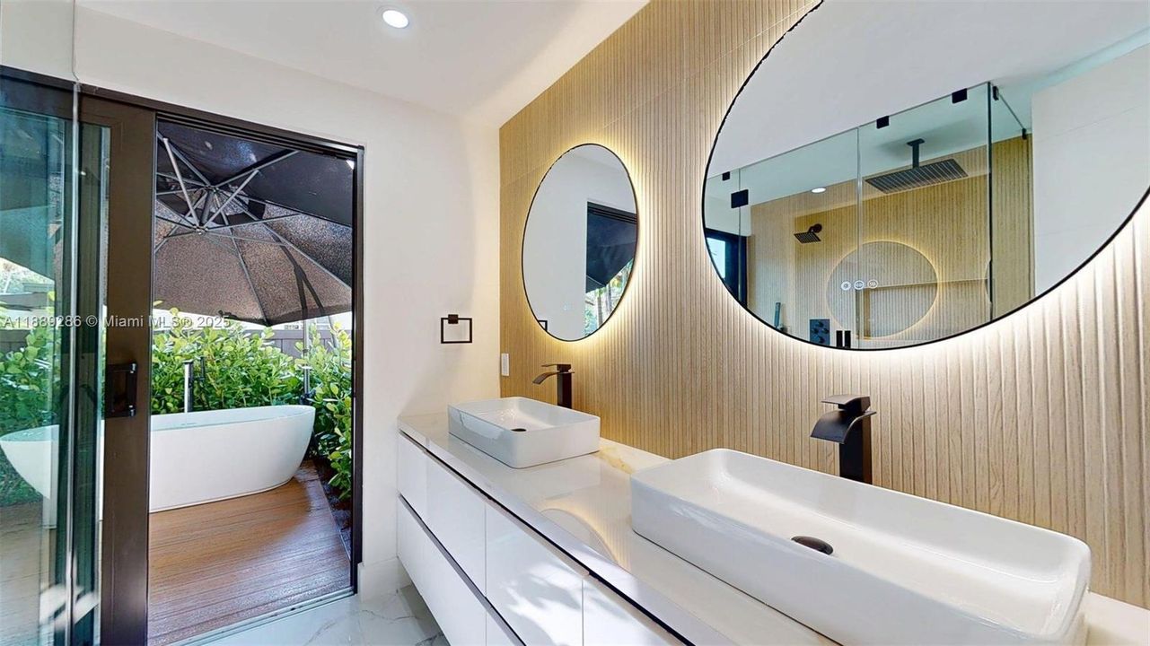 Feels like a tropical resort!!! But it's your house!!!