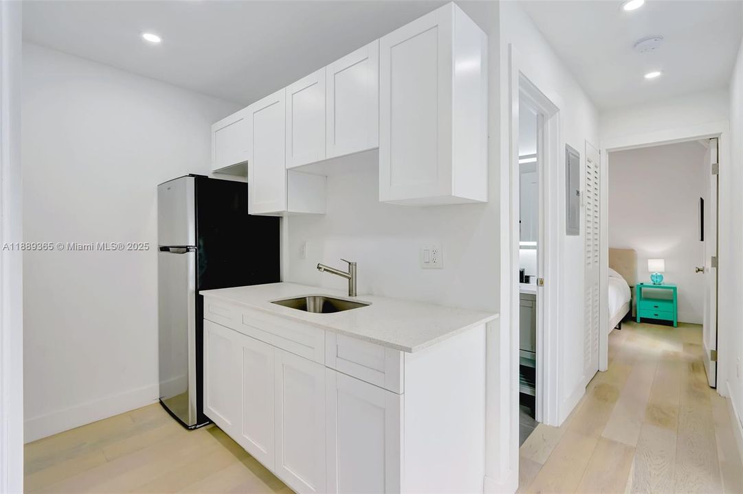 Guest house kitchenette