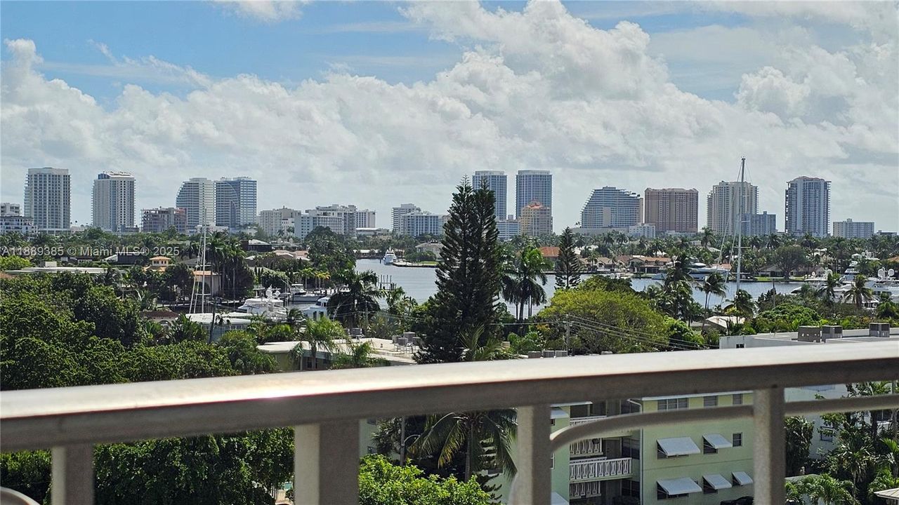 Intracoastal view from private balcony
