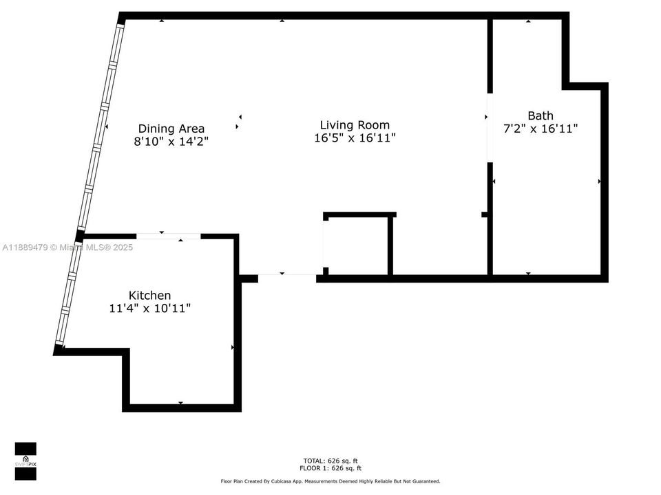 На продажу: $980,000 (0 спален, 1 ванн, 618 Квадратных фут)