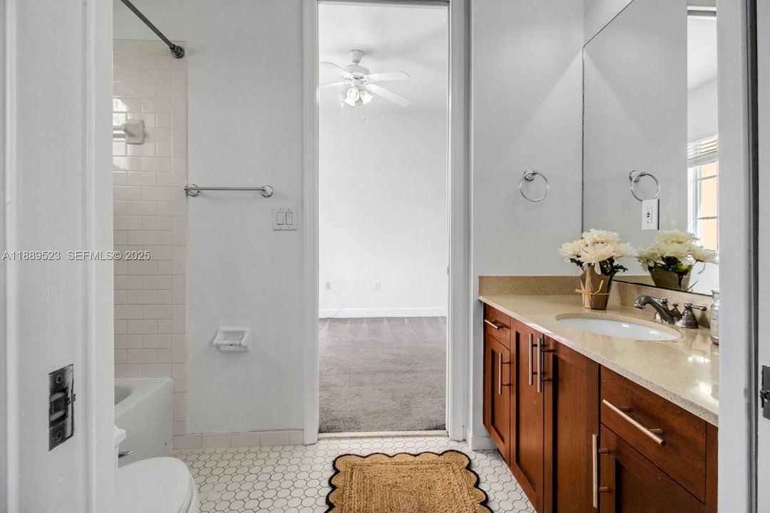 Jack and Jill bathroom