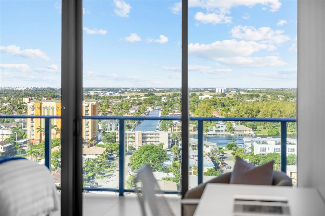 West View from Third Bedroom