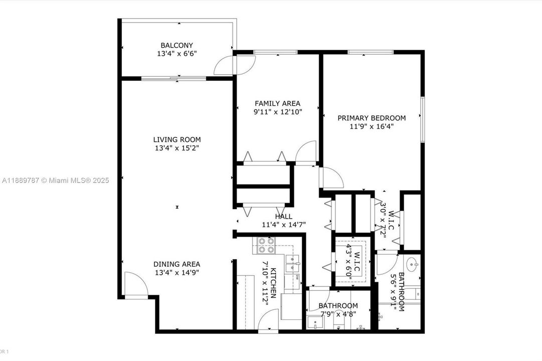 Active With Contract: $299,000 (2 beds, 2 baths, 1087 Square Feet)