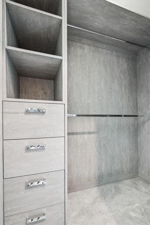 - 3rd Bedrooms Custom Built Out Walk In Closet.