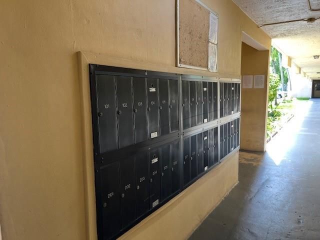 Mailboxes same first floor