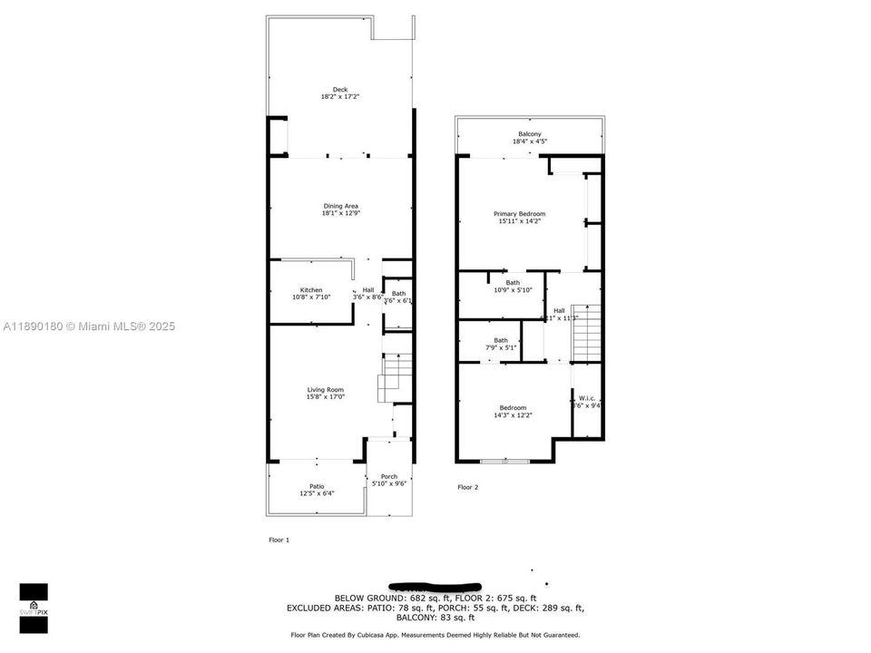 For Sale: $799,000 (2 beds, 2 baths, 1550 Square Feet)