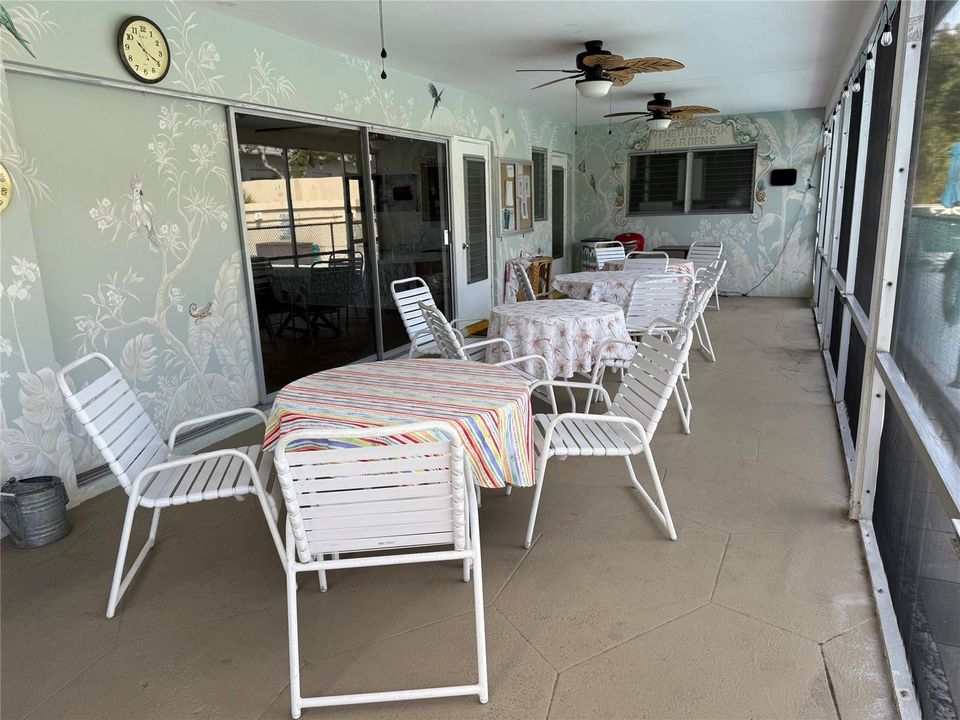 clubhouse outdoor patio