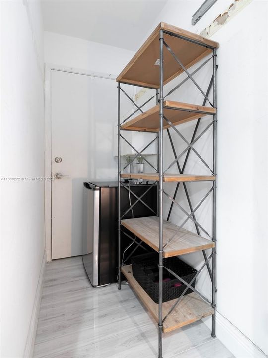 Additional closet space