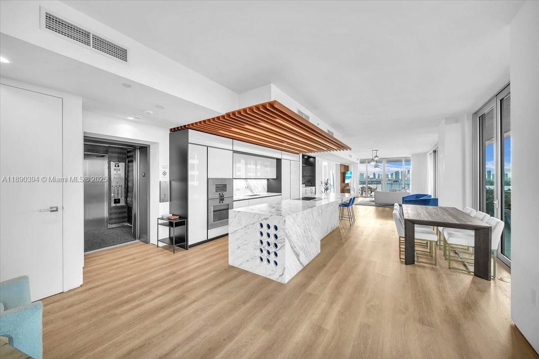 Private Elevator Entrance