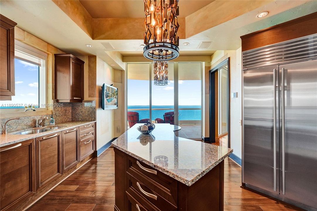 Lots of counter space to prepare for cooking or baking!
