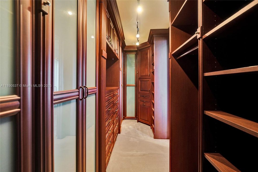 Primary huge closet