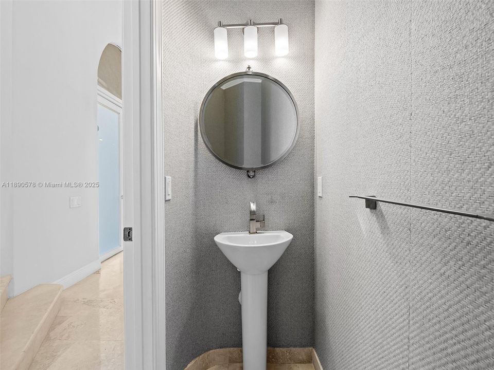 Powder Bath on 1st floor