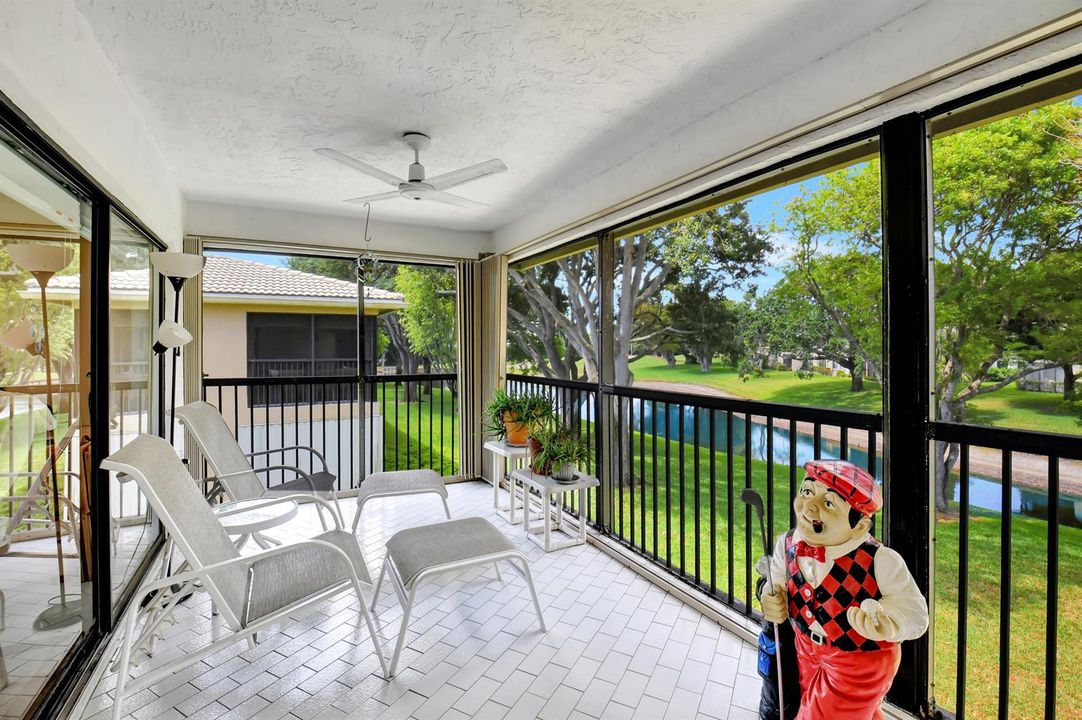 Screened In Balcony