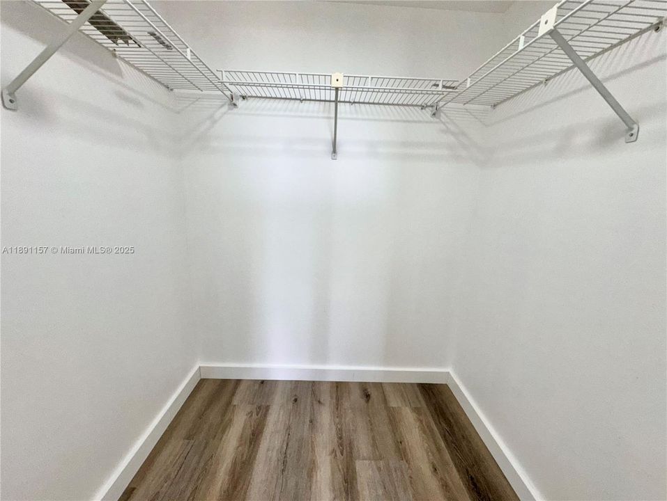 Walk-in Primary Closet
