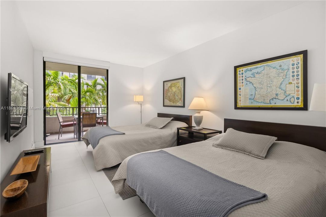 Second Bedroom/ Door to the Balcony