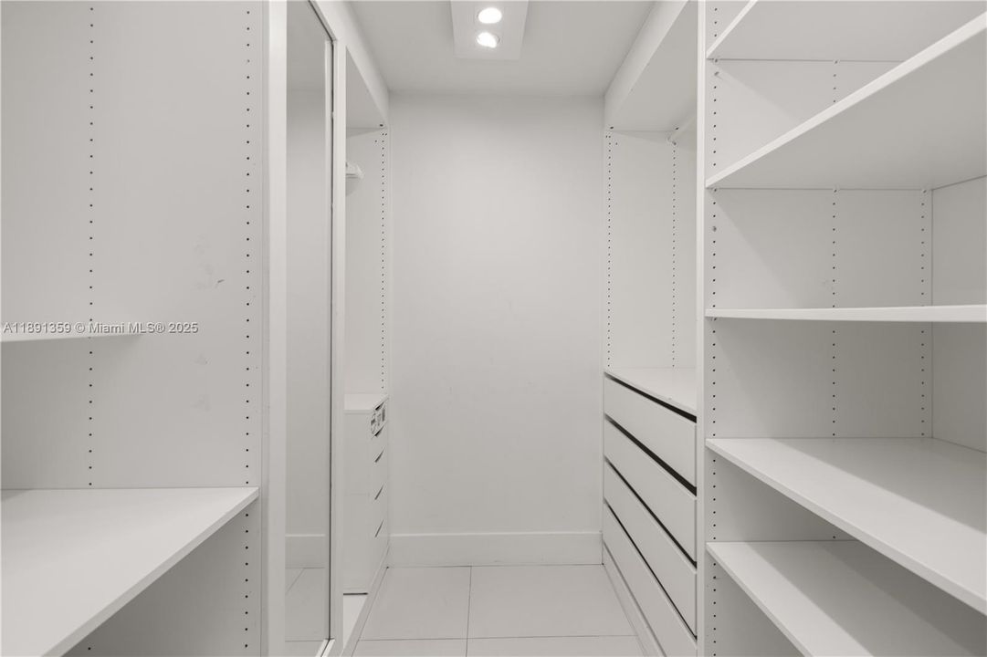 Second Bedroom walking closet