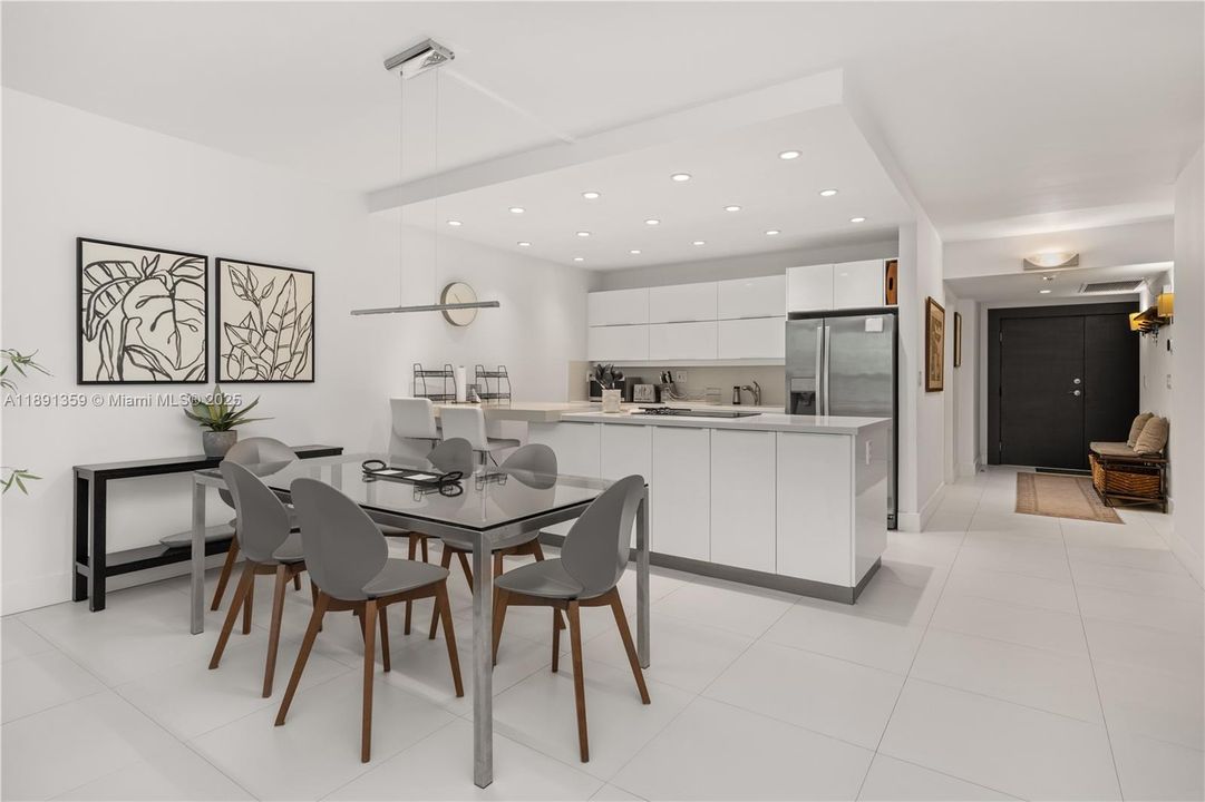 Dinning/Kitchen/ Entry Hall