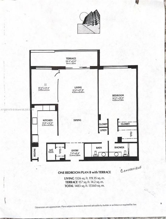 For Sale: $499,000 (2 beds, 2 baths, 1326 Square Feet)