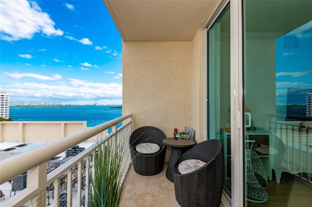Enjoy NE bay views from your private balcony!