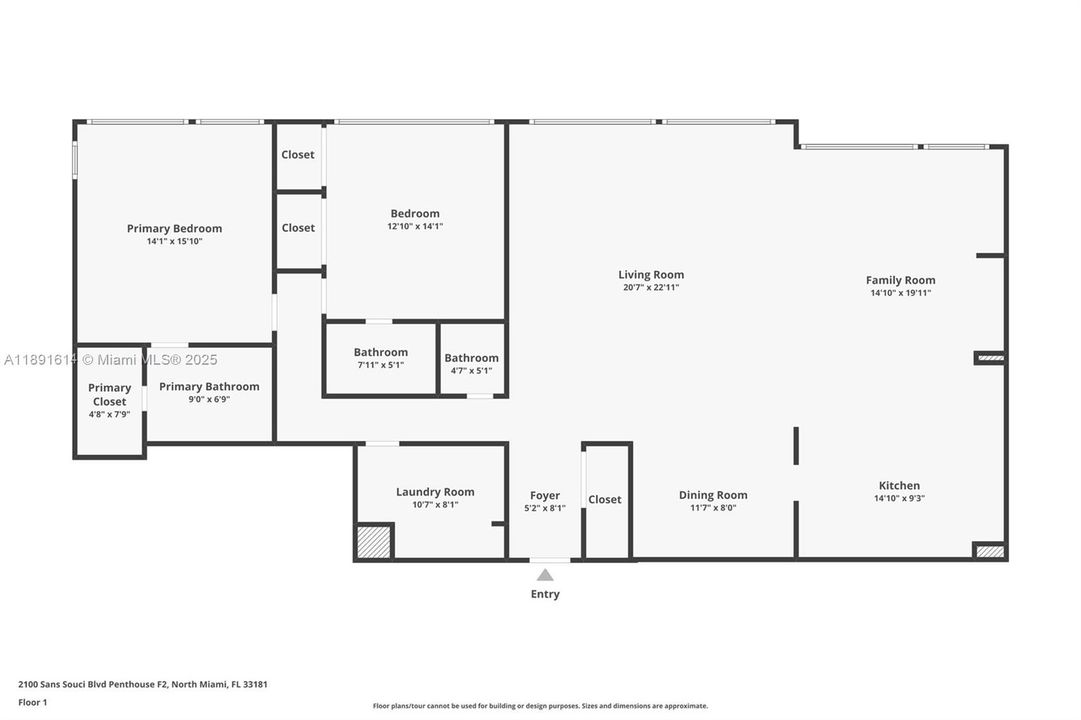 Recently Sold: $530,000 (2 beds, 2 baths, 1752 Square Feet)
