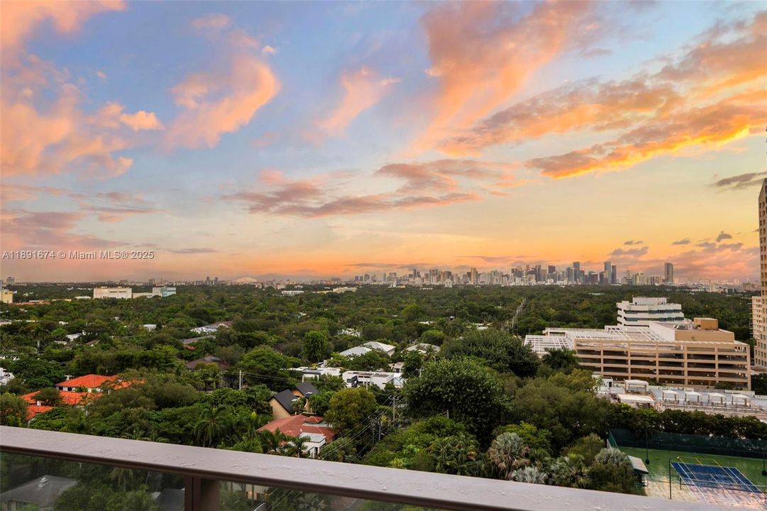 Skyline View from Living Space