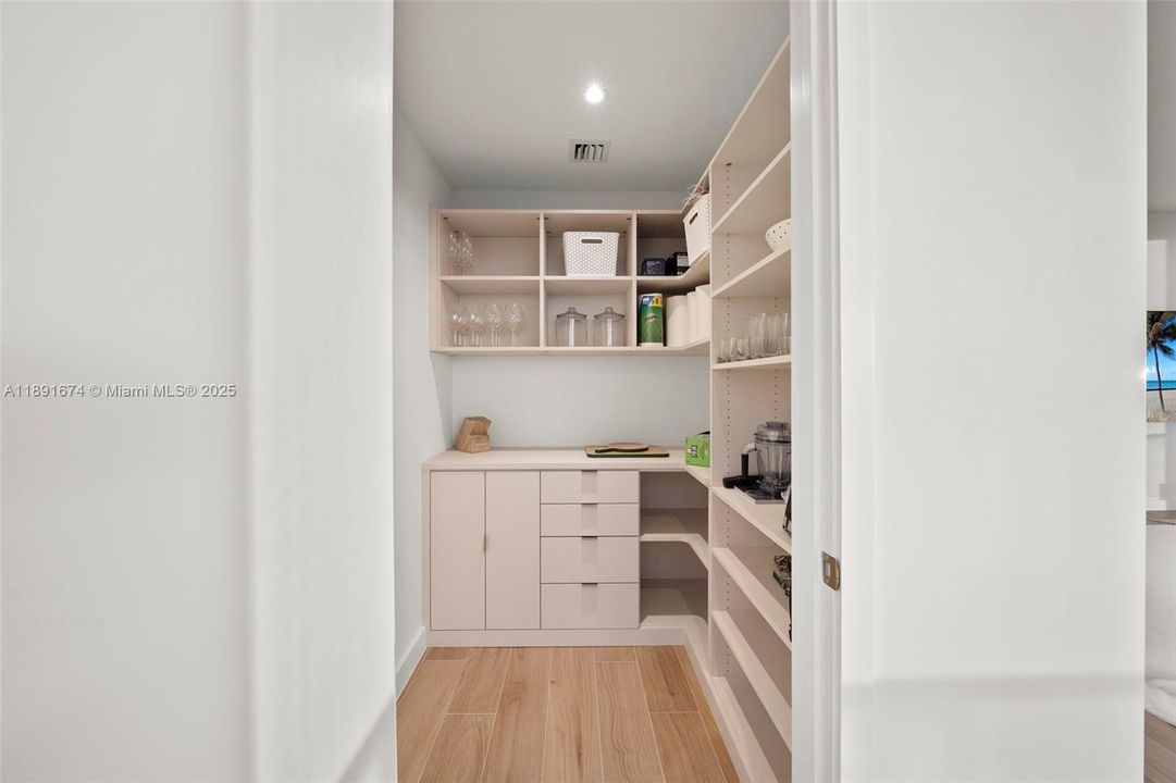 Built-Out Butler's Pantry