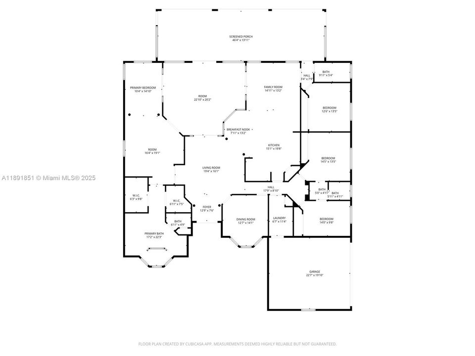 View of home's floor plan