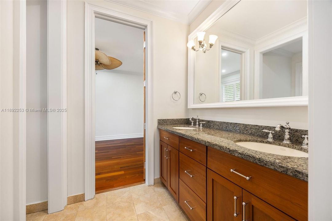 Jack and Jill bathroom