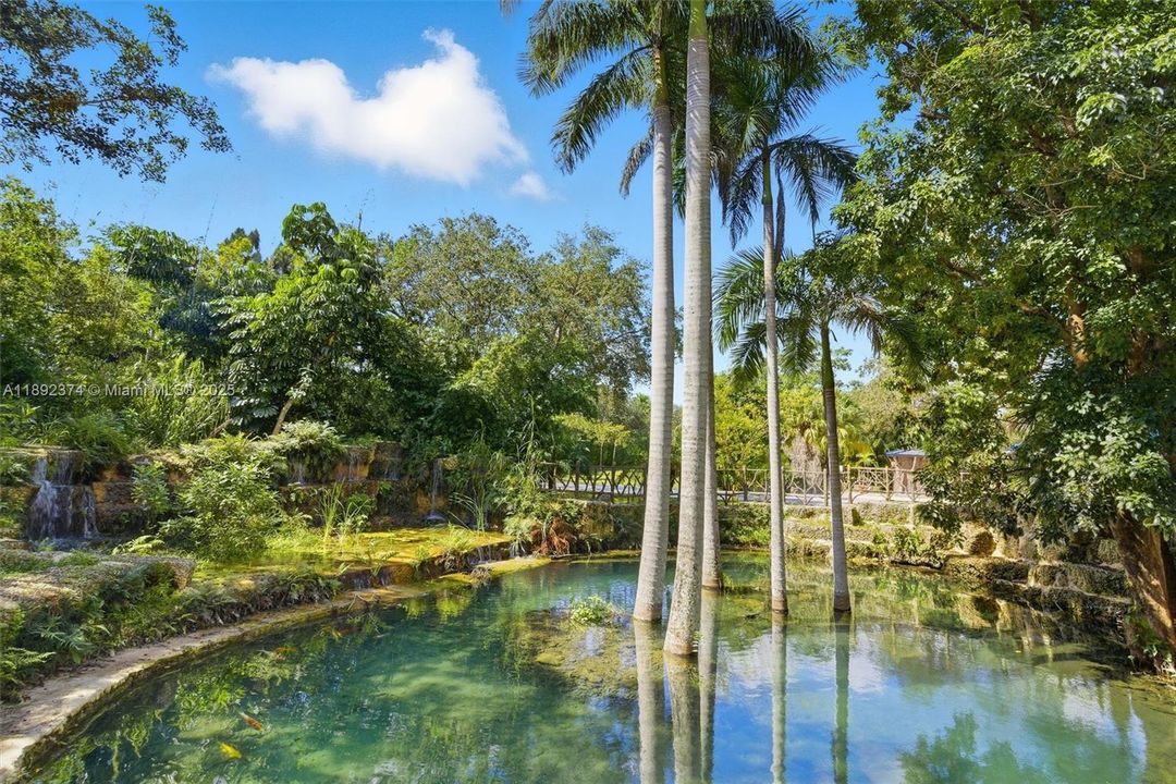Second pond KOI fish pond
