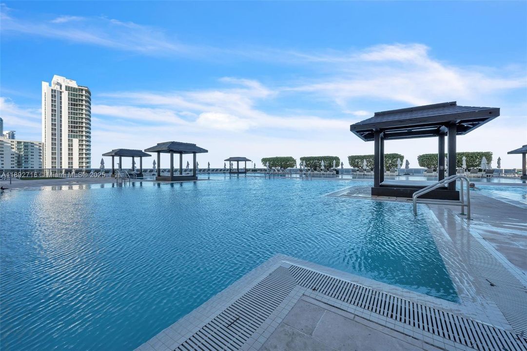 This pool picture is prior to the remodel. Pool will be similar when completed