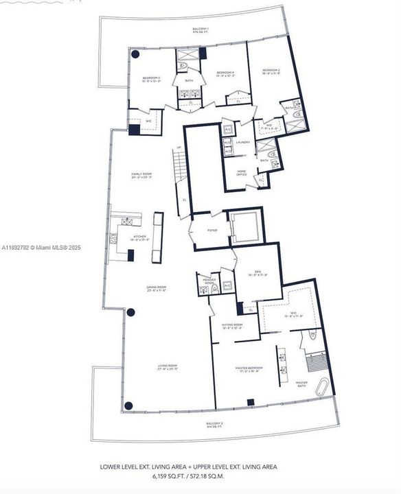 待售: $11,100,000 (4 贝兹, 5 浴室, 4365 平方英尺)