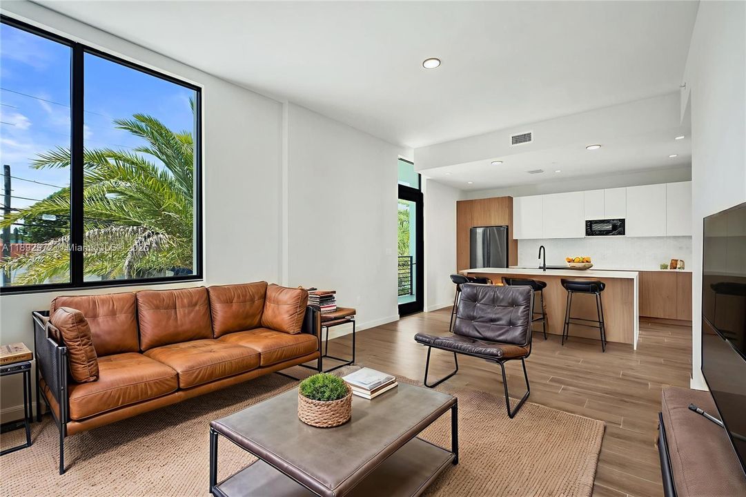 OPEN FLOOR PLAN CAN BE SET UP IN MULTIPLE WAYS. BREAKFAST BAR KITCHEN. 2 BALCONIES!