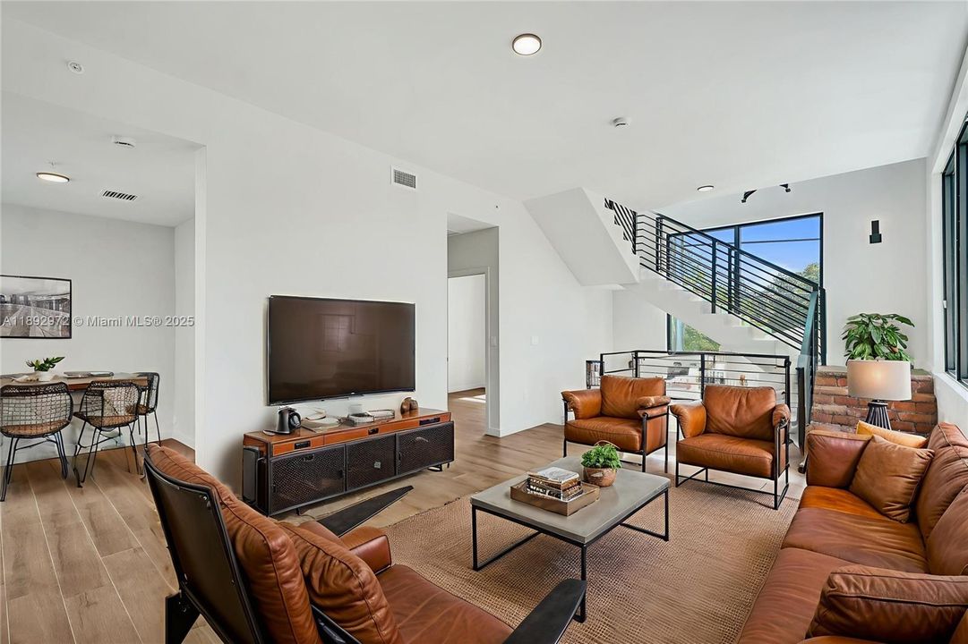 OPEN FLOOR PLAN CAN BE SET UP IN MULTIPLE WAYS. BREAKFAST BAR KITCHEN. 2 BALCONIES!