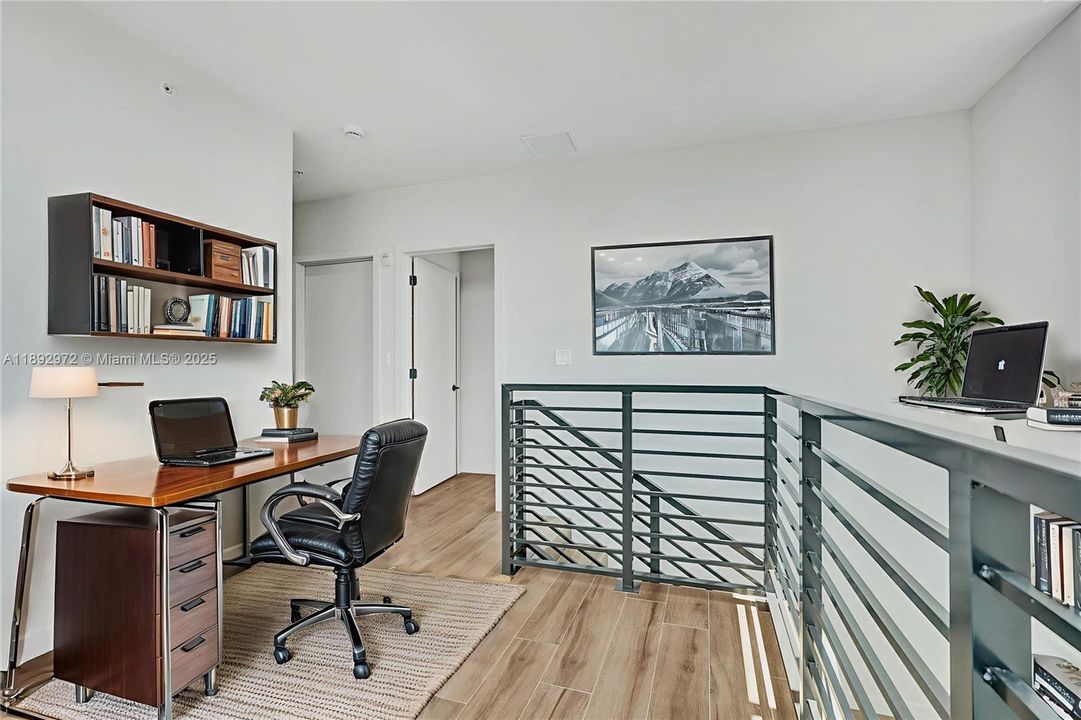 NICE LOFT SPACE, POSSIBLE OFFICE, DEN, MAYBE EVEN 4TH OR 5TH BEDROOM!!