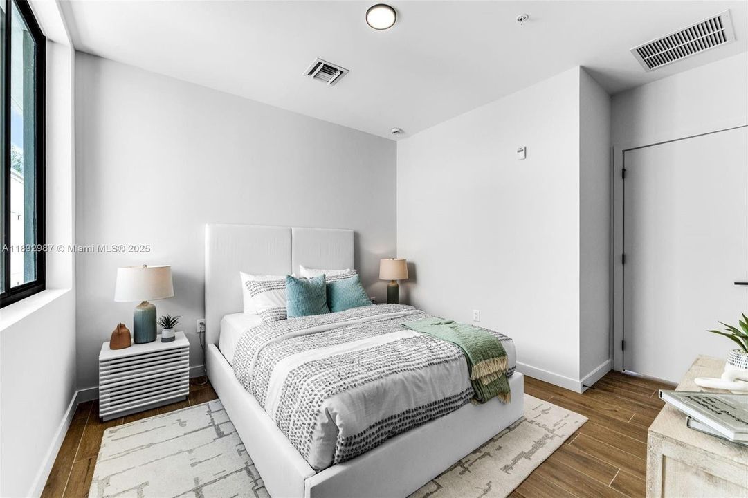 LARGE BEDROOM #2 WITH PRIVATE BATH.