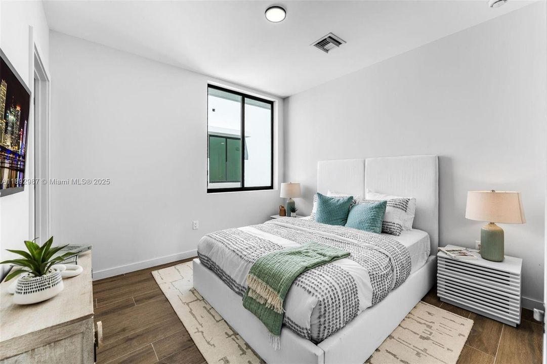 LARGE BEDROOM #2 WITH PRIVATE BATH.